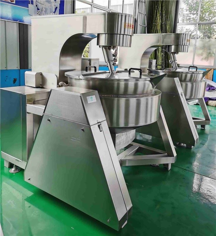 Vegetable Fruit Bean Puree Automatic Cooking Mixing Machine